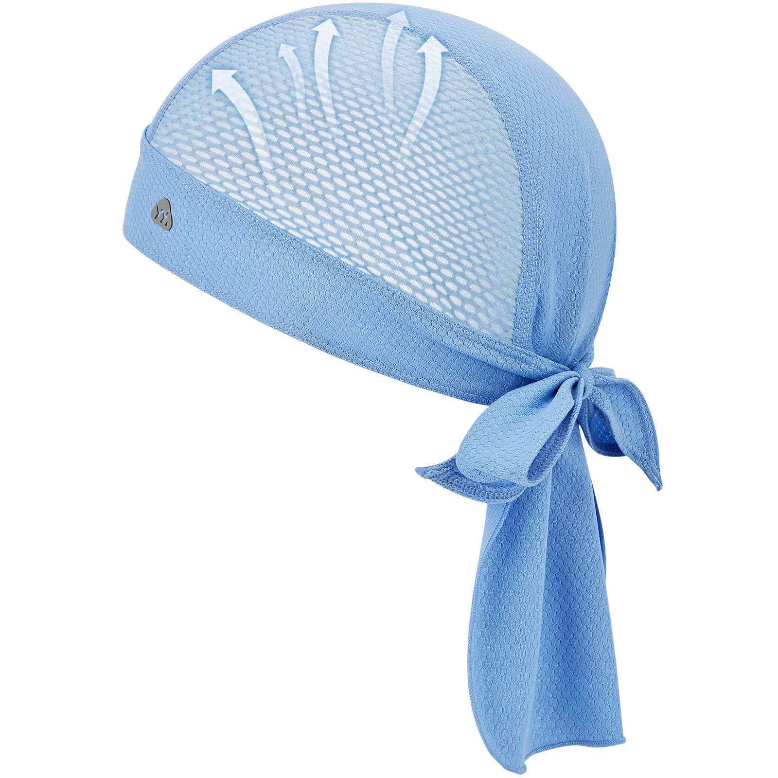 YANIKY Sport Bandana mit verlängertem​ Nackenschutz,Kopftuch Herren Damen Atmungsaktives Mehrfachpack als Unterziehhaube,Durag für Outdoor Laufen Arbeit
