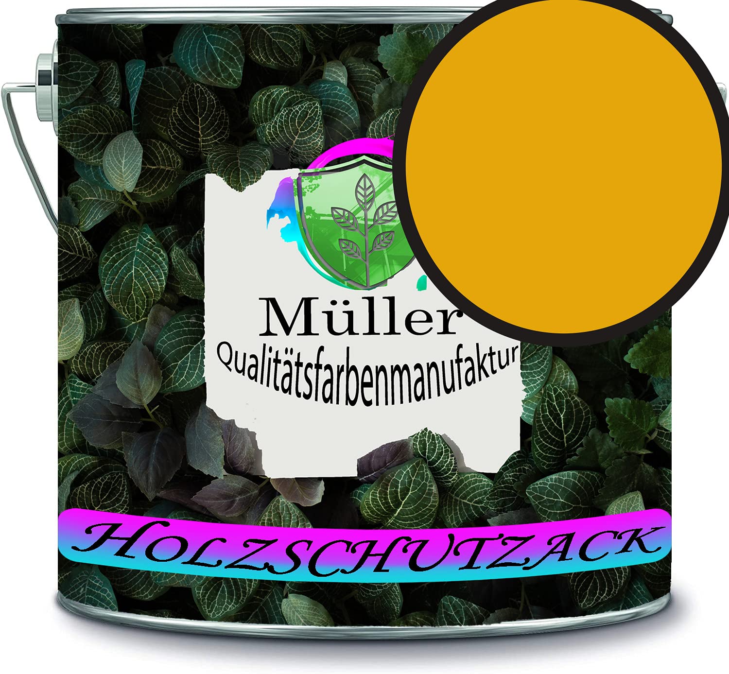 Peinture protection bois RAL 1004 jaune doré résistant aux intempéries