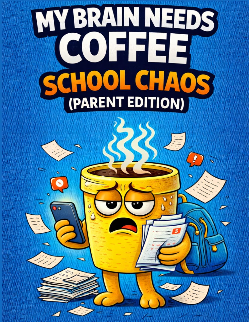 My Brain Needs Coffee - School Chaos & Parent Overthinking