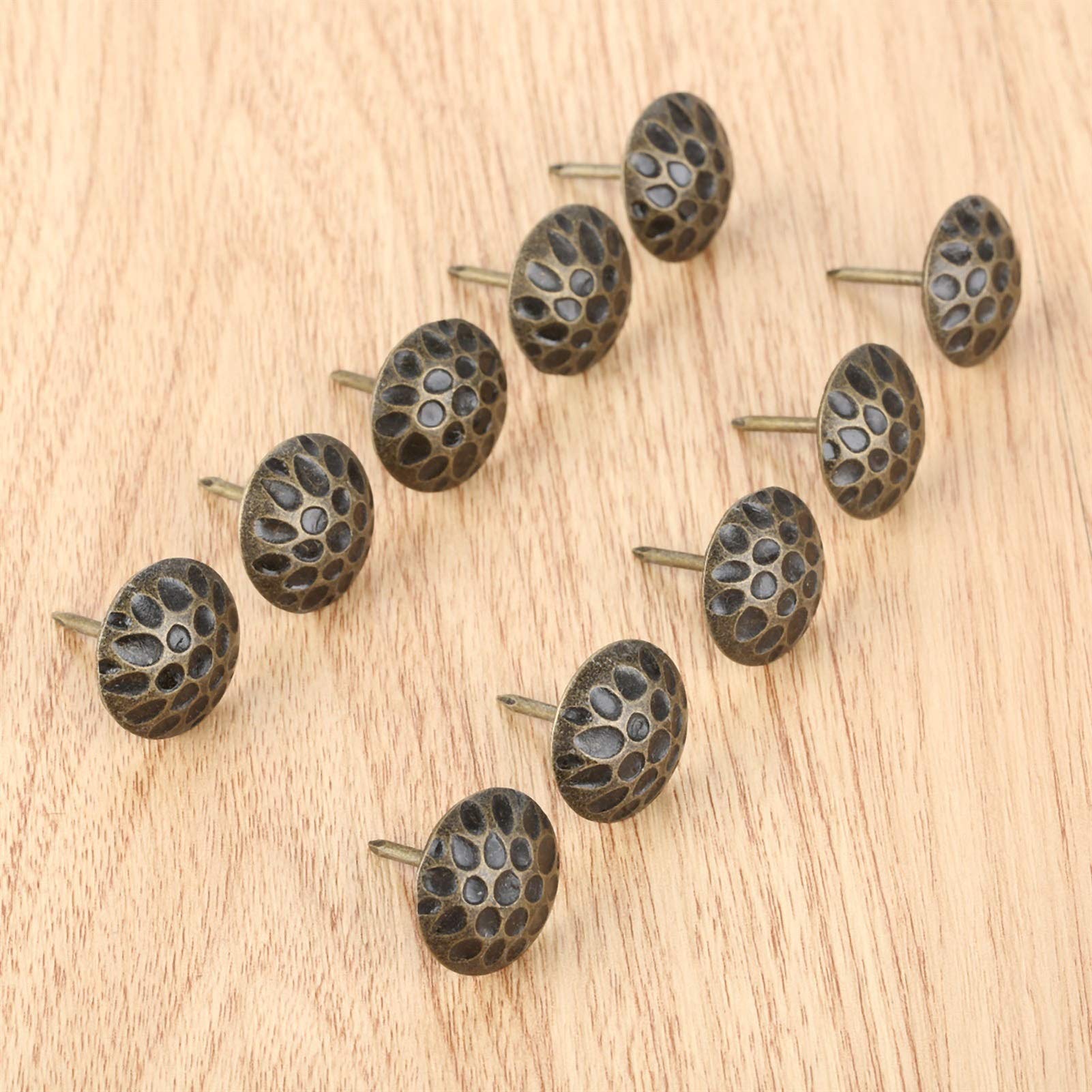 10 pièces 19 * 20mm punaises en Bronze Bijoux boîte Bois matériel de Meubles adapté au Bureau l'école