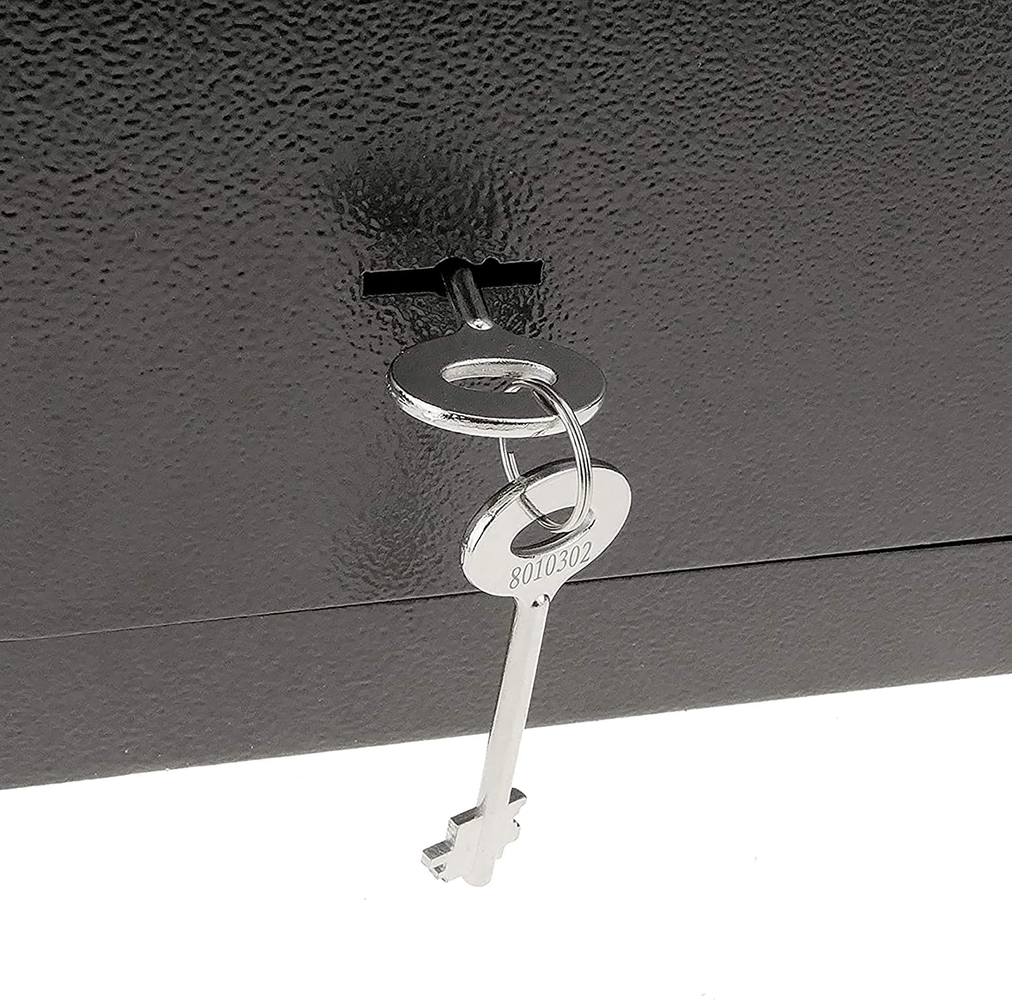 Kippen 10000B1 - Cassaforte di Sicurezza ad Incasso. Misure: 360x230x195 mm. Colore Grigio Antracite.