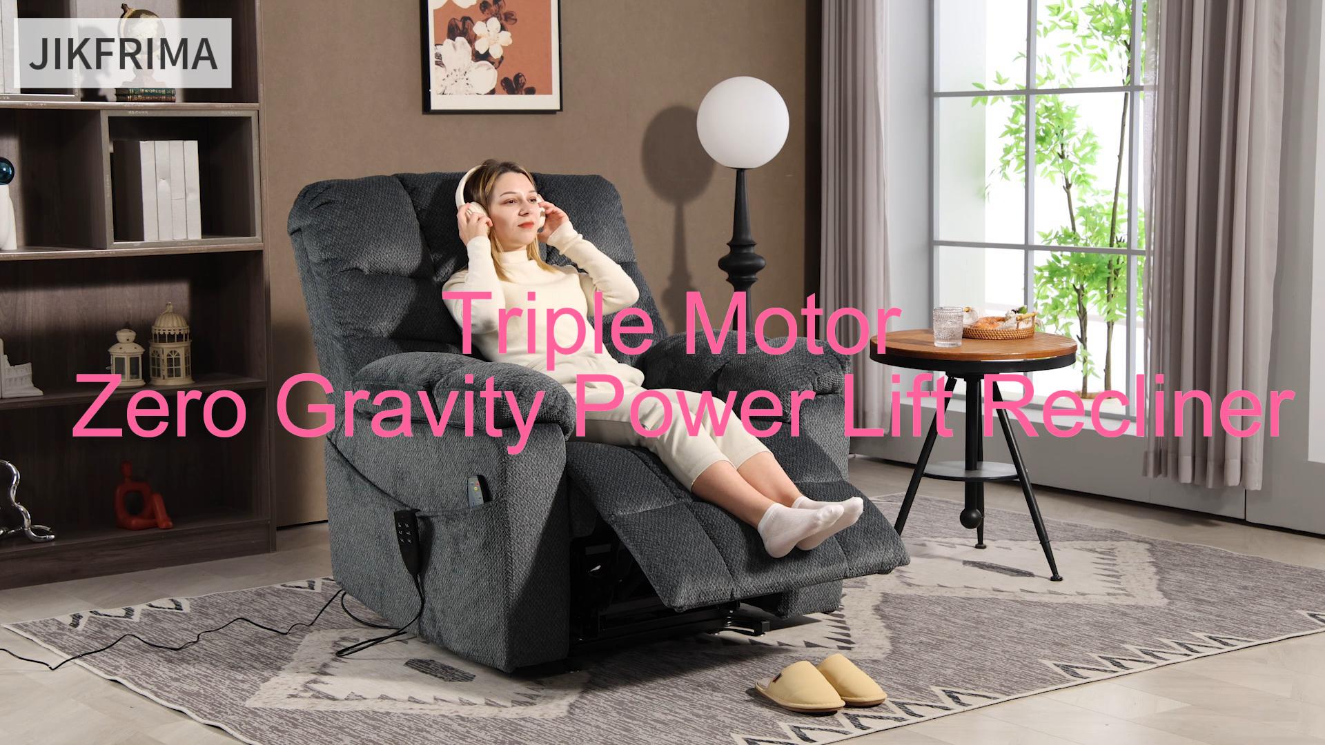 Amazon.com: JIKFRIMA Oversized Zero Gravity Power Lift Recliner