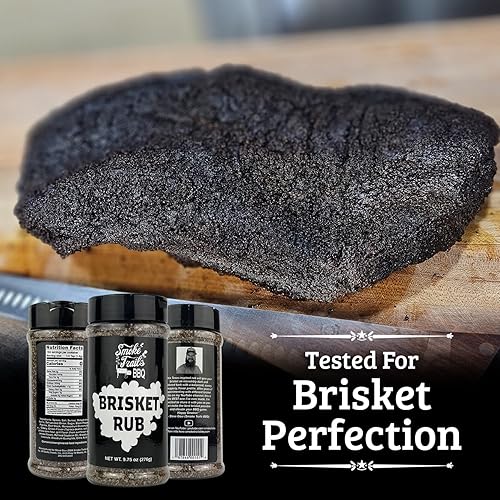 Miniatura 7 de Smoke Trails BBQ BRISKET RUB | BBQ Rub for Texas Brisket by Steve Gow | Great on Brisket, Beef Short Ribs, Steaks, and more