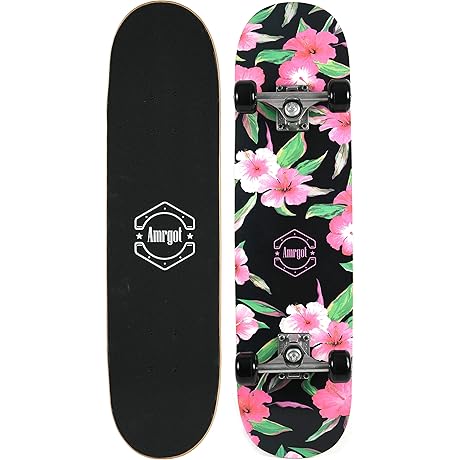 Cherry Blossom Skateboard: An Ideal Ride for Beginners