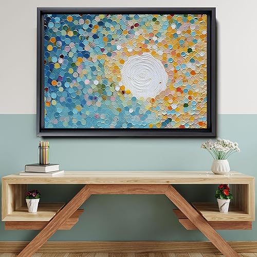 Miniatura 6 de Abstract Summer Sea Wall Art, Beach Landscape Textured Wall Art, Gift, Summer Art