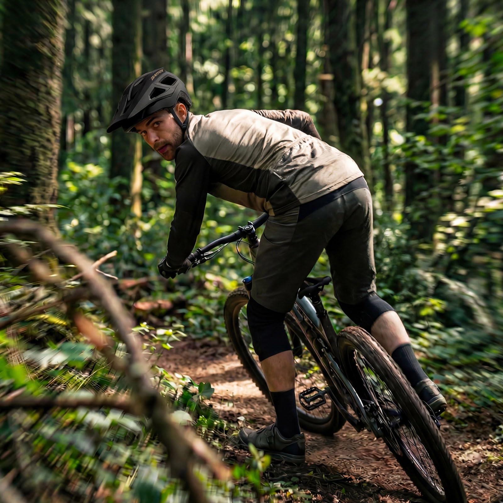 Mountainbike-Helm & NTA 8776 E-Bike für Erwachsene und Jugendliche, MTB Fahrradhelm für Herren und Damen (52-60 cm)