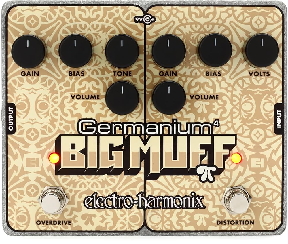 Electro-Harmonix Germanium 4 Big Muff Electro-Harmonix Germanium 4 Big Muff Pi Distortion