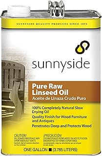 Sunnyside Corporation 873G1 Pure Raw Linseed Oil, Gallon