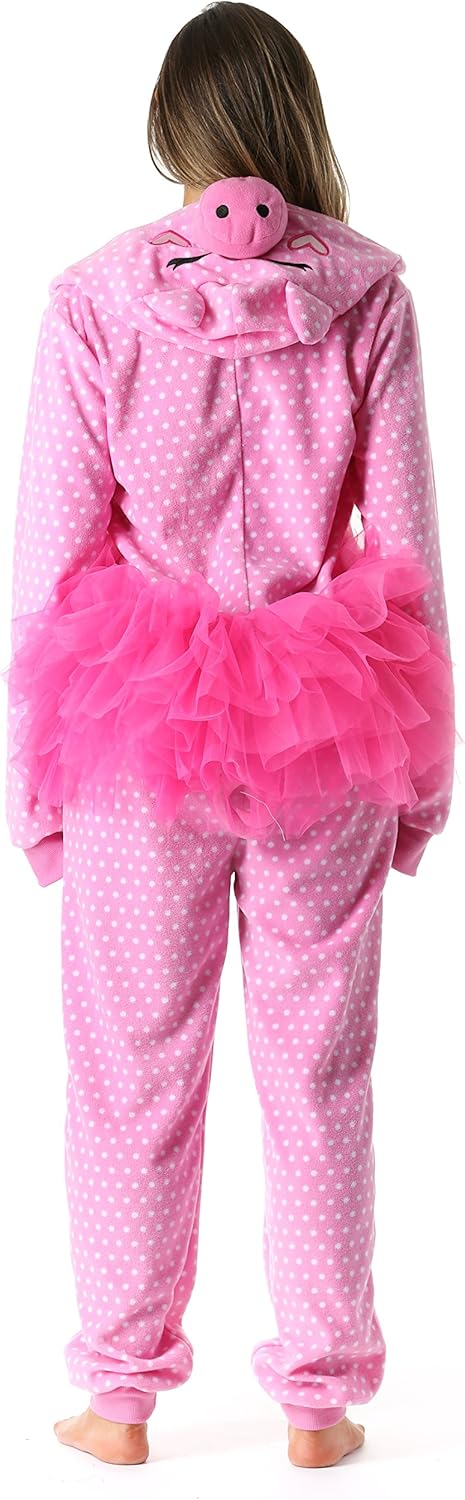 Just Love Adult Onesie Womens Pajamas Pig in Tutu - Image 2