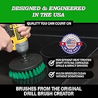 Vista 3 de Kit de cepillo raspador para limpieza de baños y cepillo potente de nylon, mosaico y masilla.