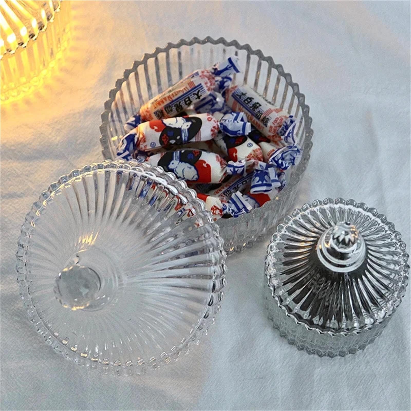 Zuckerdose Glas Vorratsdose aus Glas, Zuckerdose und Salz
