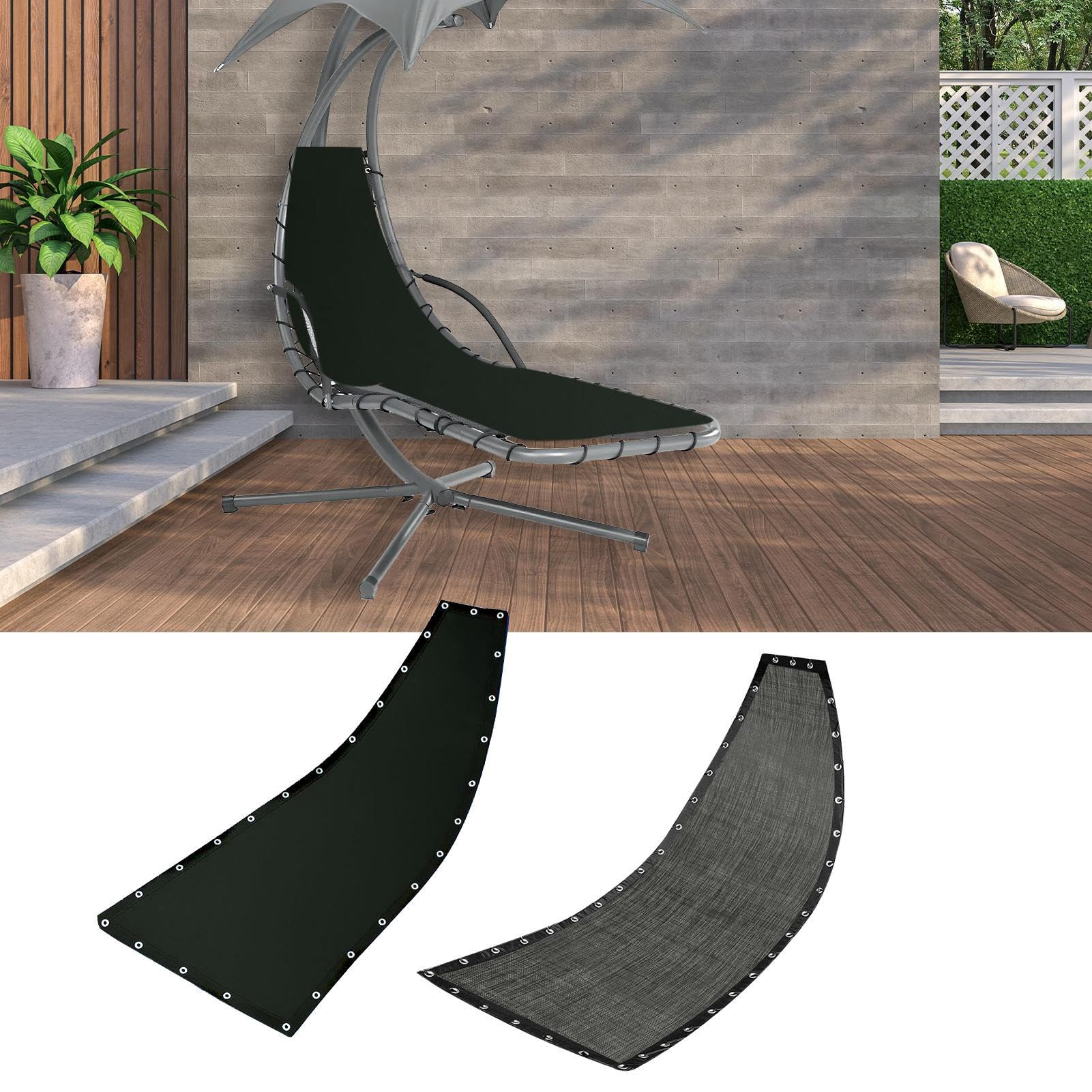 Reemplazo de asiento para columpio exterior tela impermeable reemplazo