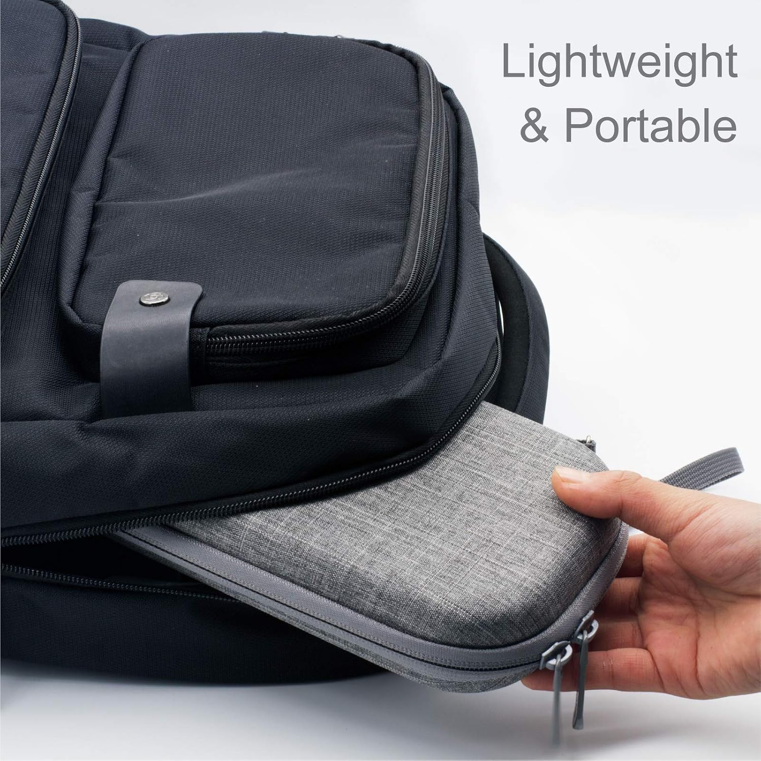 Hard Stethoscope Case, Lightweight Thin Stethoscope Holder Storage Pouch for Littmann Classic III, Lightweight II S.E, Cardiology IV, MDF Acoustica Deluxe Stethoscopes
