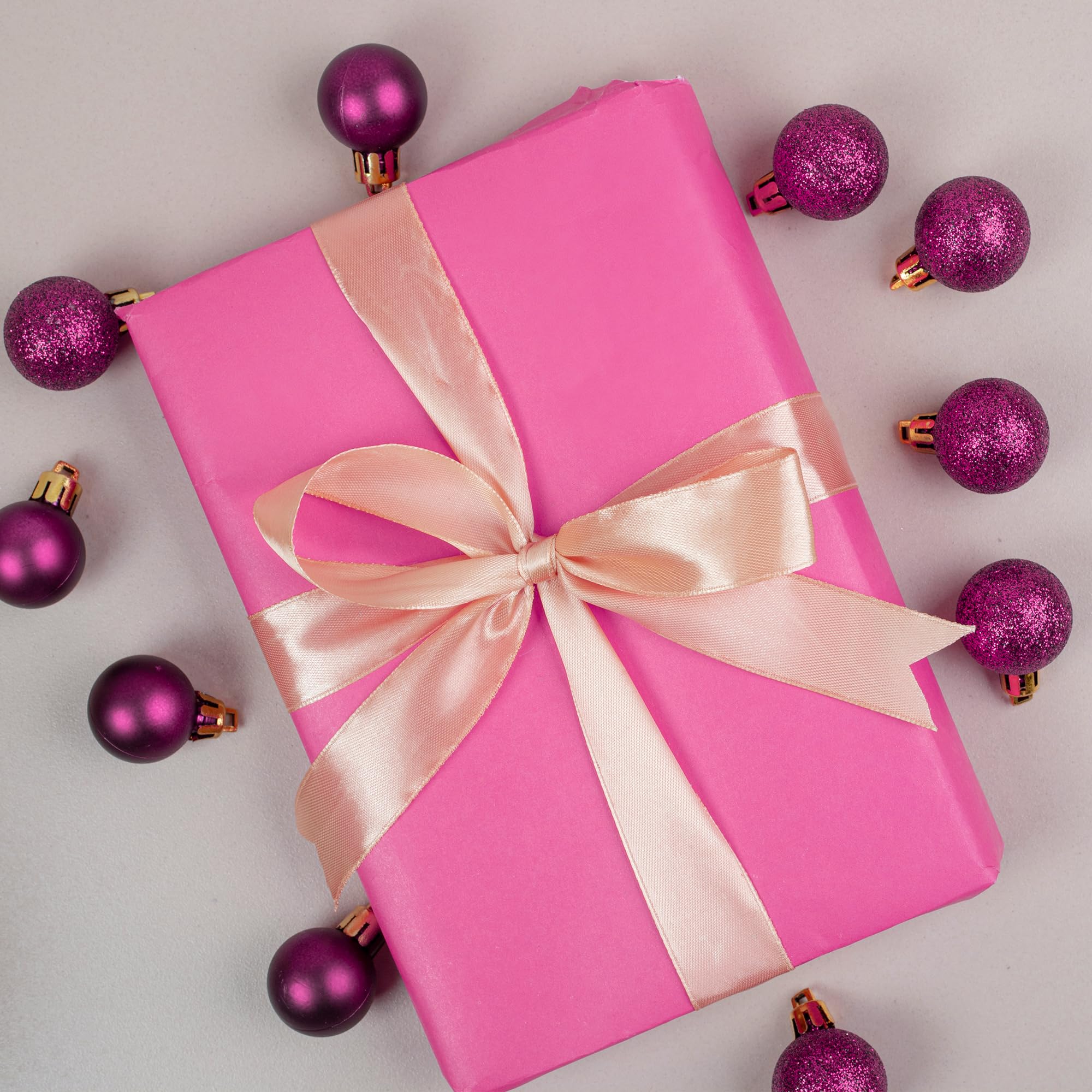 PINWATT 500 hojas de papel de seda rosa para bolsas de regalo, papel de seda a granel, 20 x 30 pulgadas, papel de embalaje rosa para envolver regalos, manualidades, boda, cumpleaños, baby shower, día