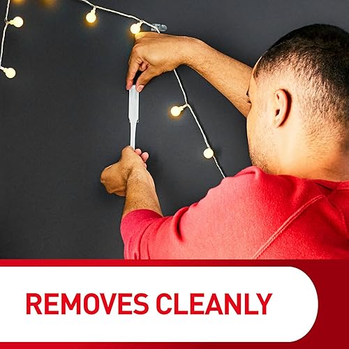 Miniatura 8 de Command Ganchos de alambre medianos, 3 ganchos, 4 tiras, ganchos de pared colgantes sin daños con tiras adhesivas, ganchos de pared sin herramientas