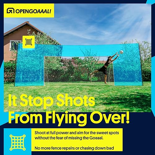 Miniatura 5 de Open Goaaal 3-in-1 Soccer Training Rebounder - Soccer Goal for Volley, Passing, Training - Outdoor Sports, Backyard