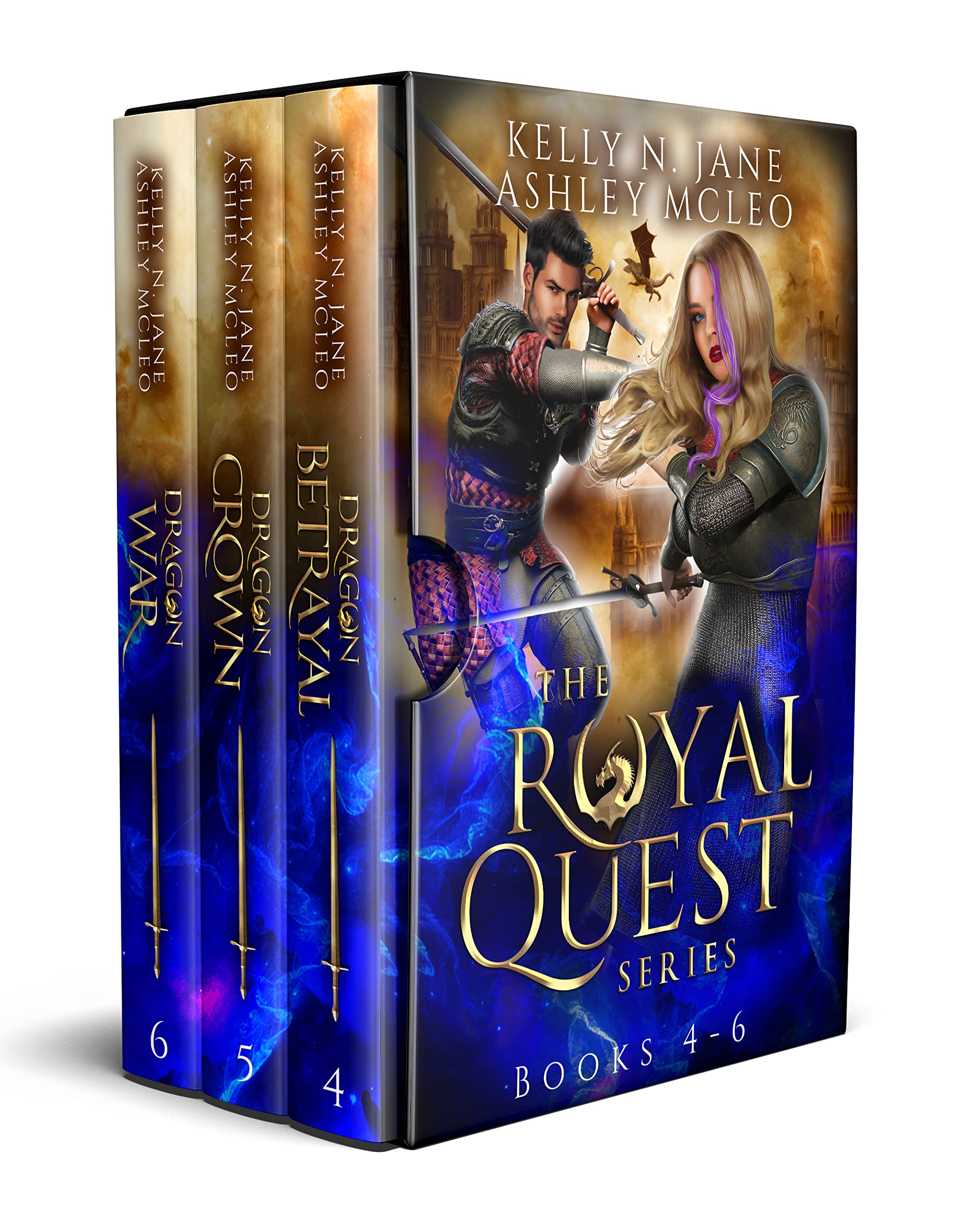 Cover of The Royal Quest Series: Books 4-6
