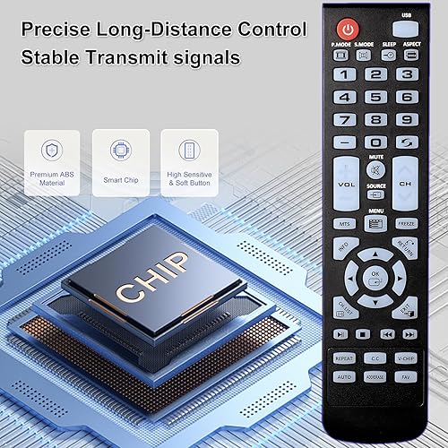 Miniatura 2 de Mando a distancia para Element TV Remote Repalcement