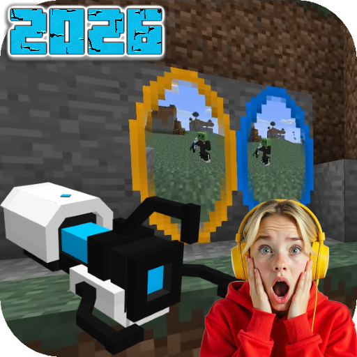 Portal Gun Mod for Minecraft PE
