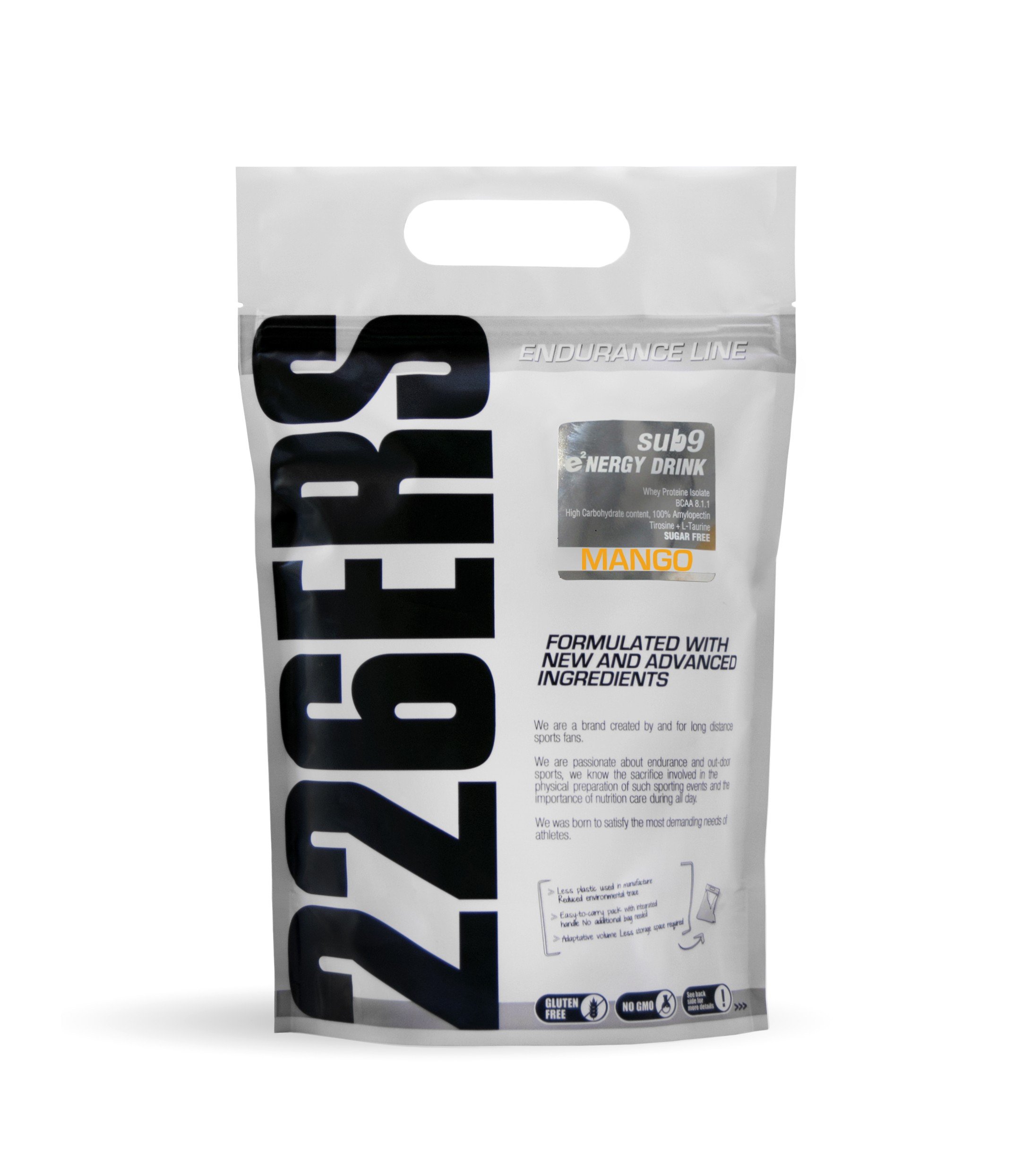 226ers Sub-9 Energy Drink Mango 1kg