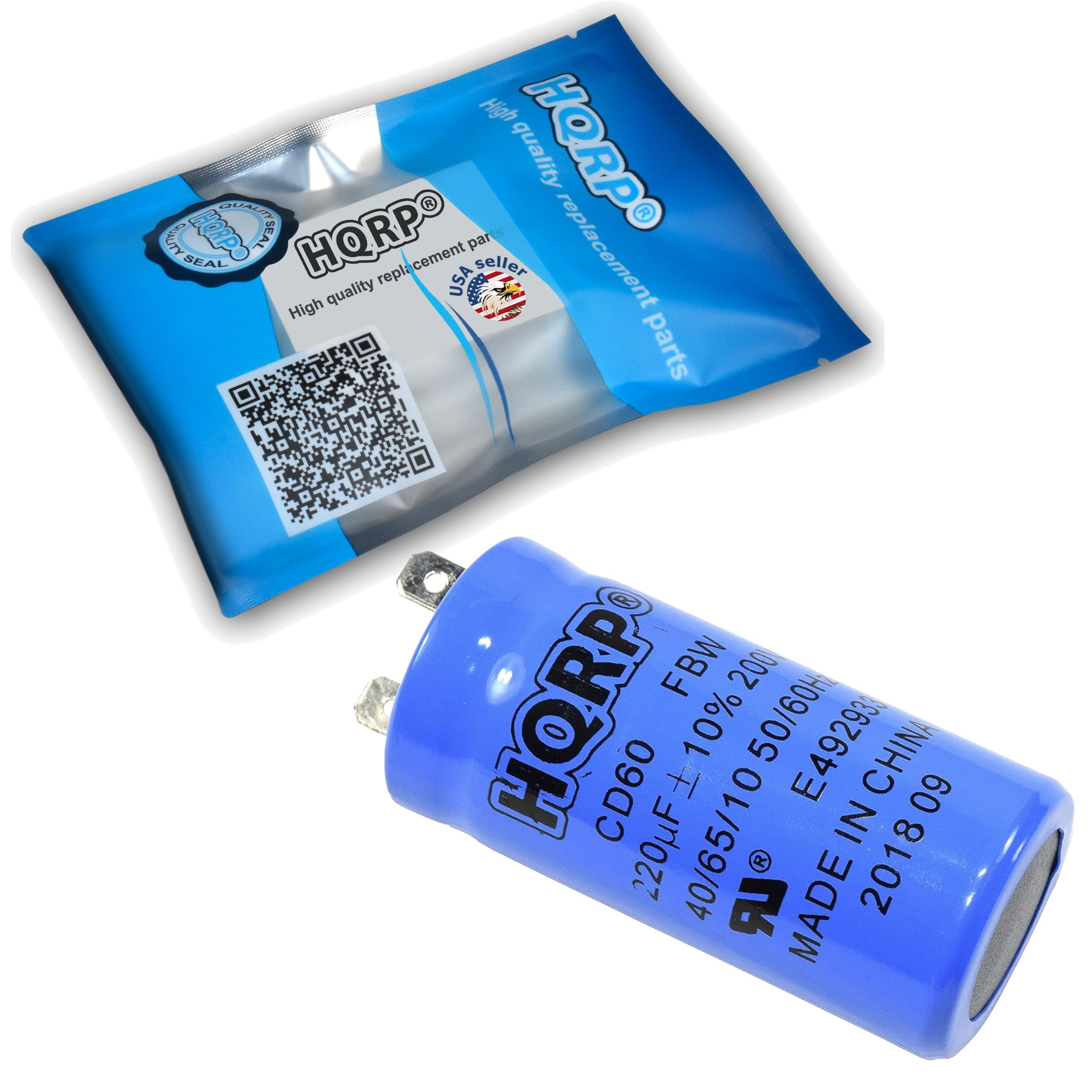HQRP Start Capacitor for Coleman Powermate 220UF 200V 0034819.01