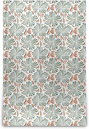 Mantas y mantas con patrón de hojas tropicales y flores sin costuras, 60 x 90 pulgadas, manta de invierno de microfibra para decoración del hogar,