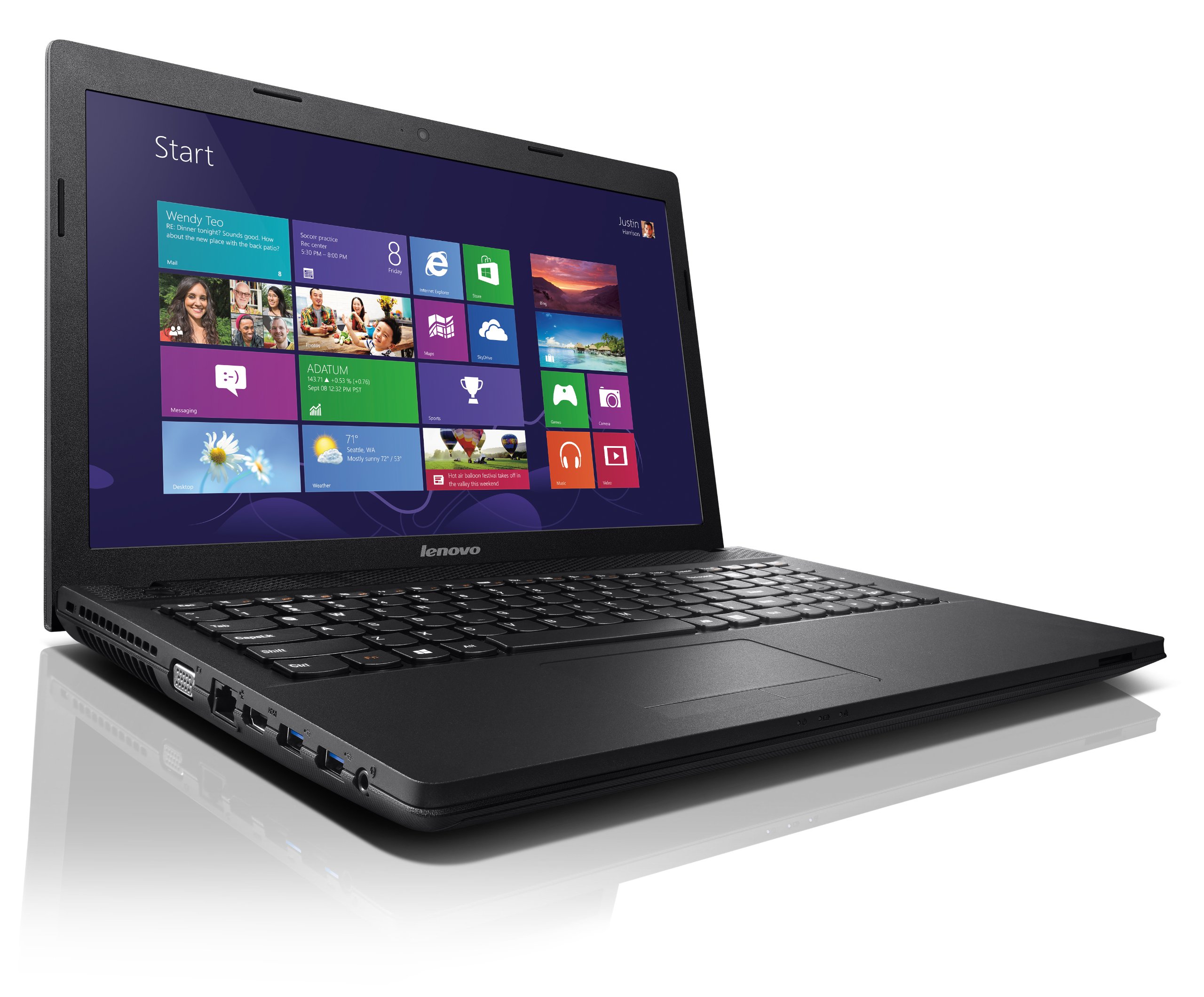 Lenovo G500 Win11&Office SSD 120GBパソコン Lenovo G500 15.6-Inch Laptop, Black (Pentium Dual-Core 2030M, 4GB