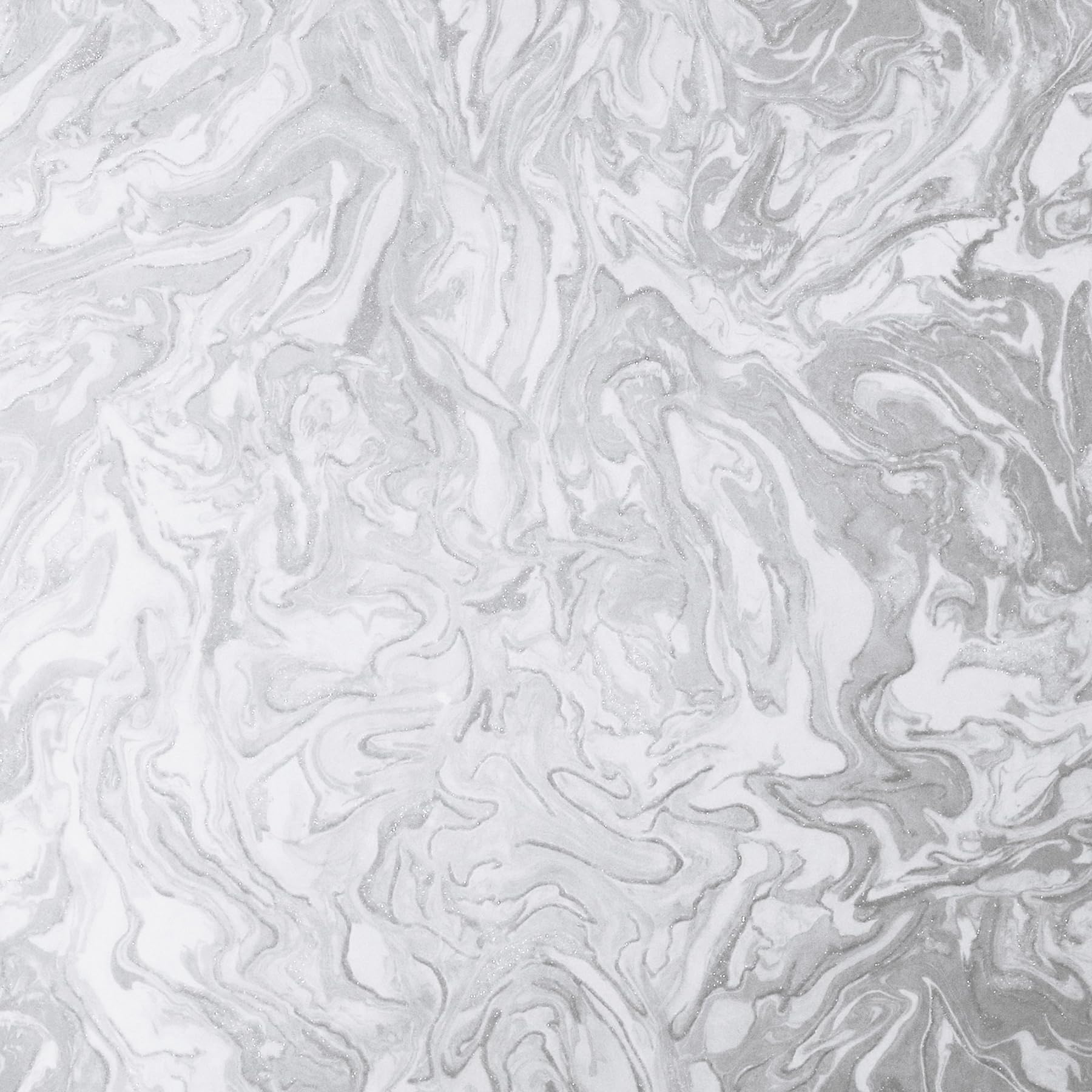 Arthouse Liquid Marble Grey - Metallic Encased Glitter with Marble Tones Wallpaper - for Living Spaces & Feature Walls - Kitchen Bedroom Hallway Dining Room Office Study 10.05m x 0.53m Roll 693901 โ image 1