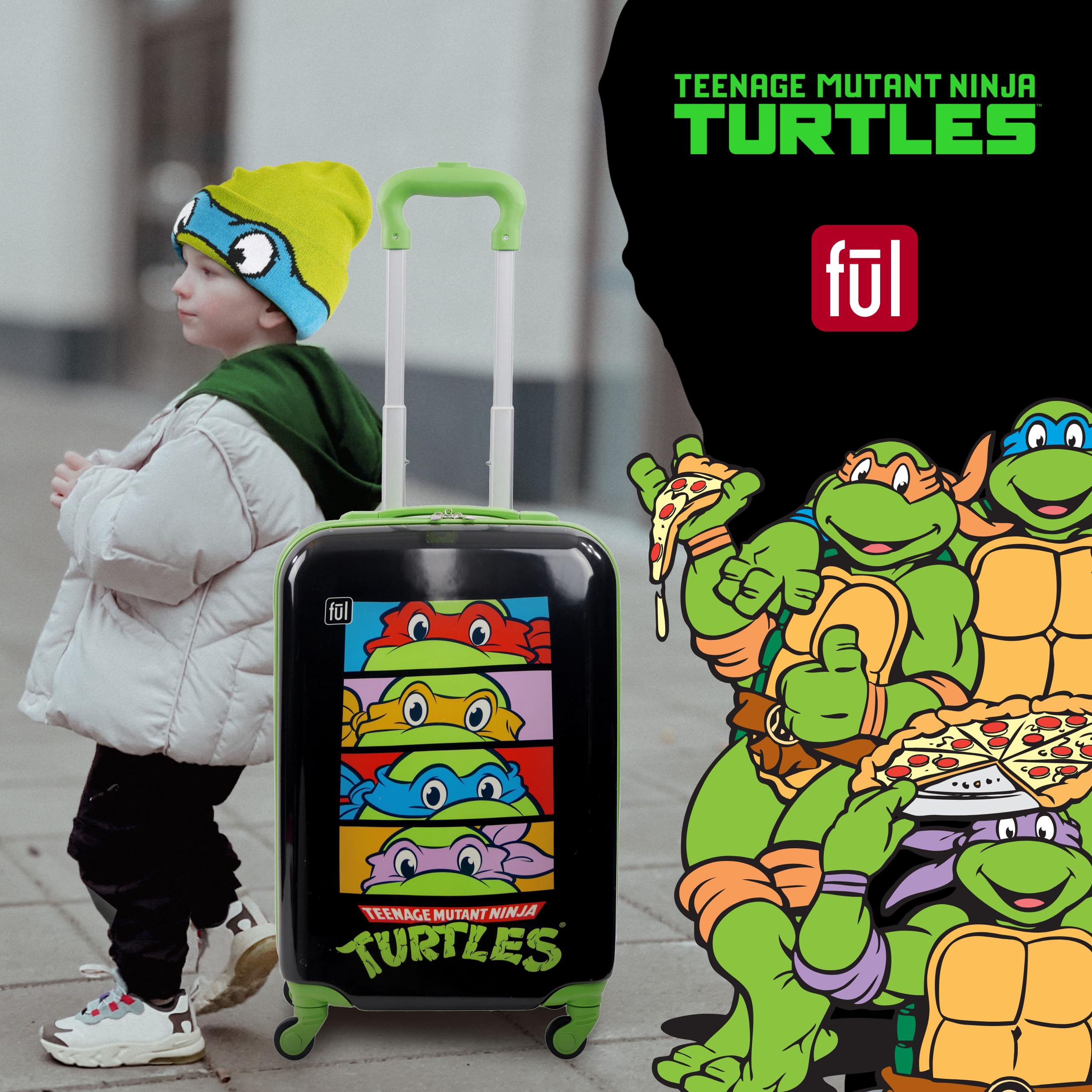 Amazon.com: ful Luggage: Teenage Mutant Ninja Turtles