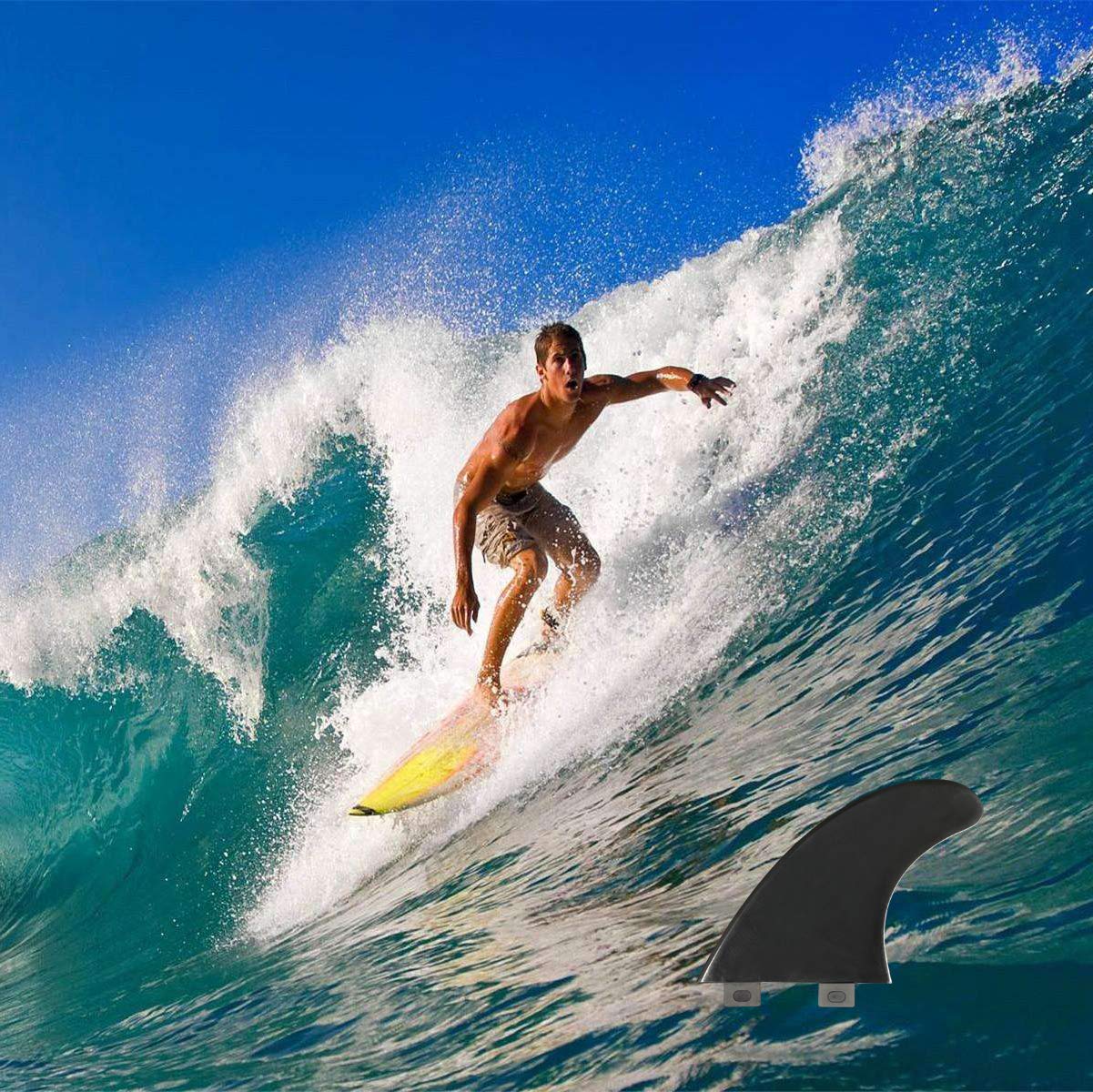 Future Fins FCS 9 Inch Center Sup Paddle Board Fins Foam Surfboard Accessories Softboard Fin