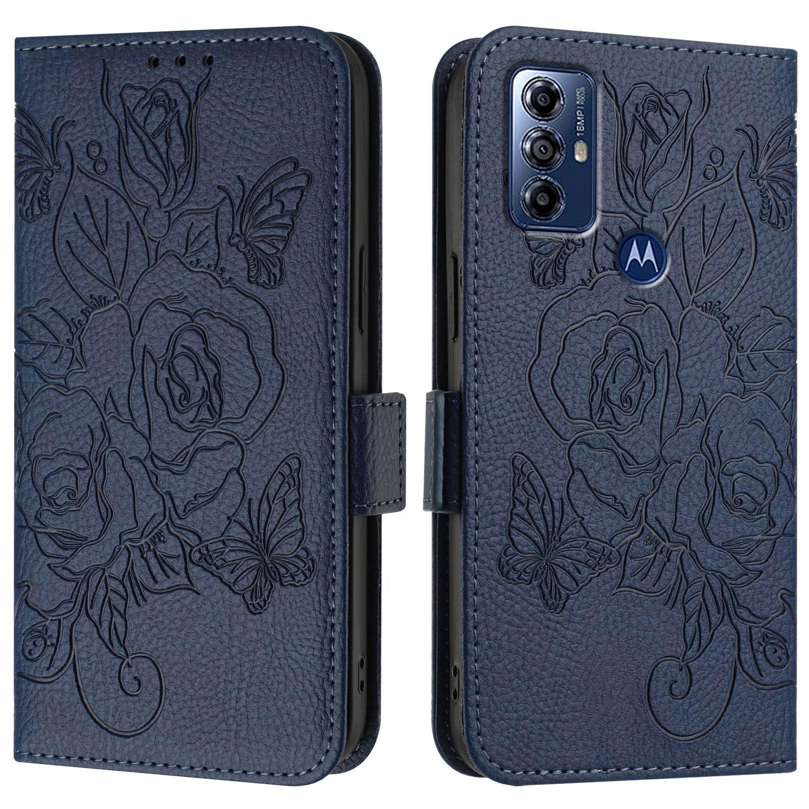 Étui de protection résistant aux chocs Moto G Pure portefeuille fin