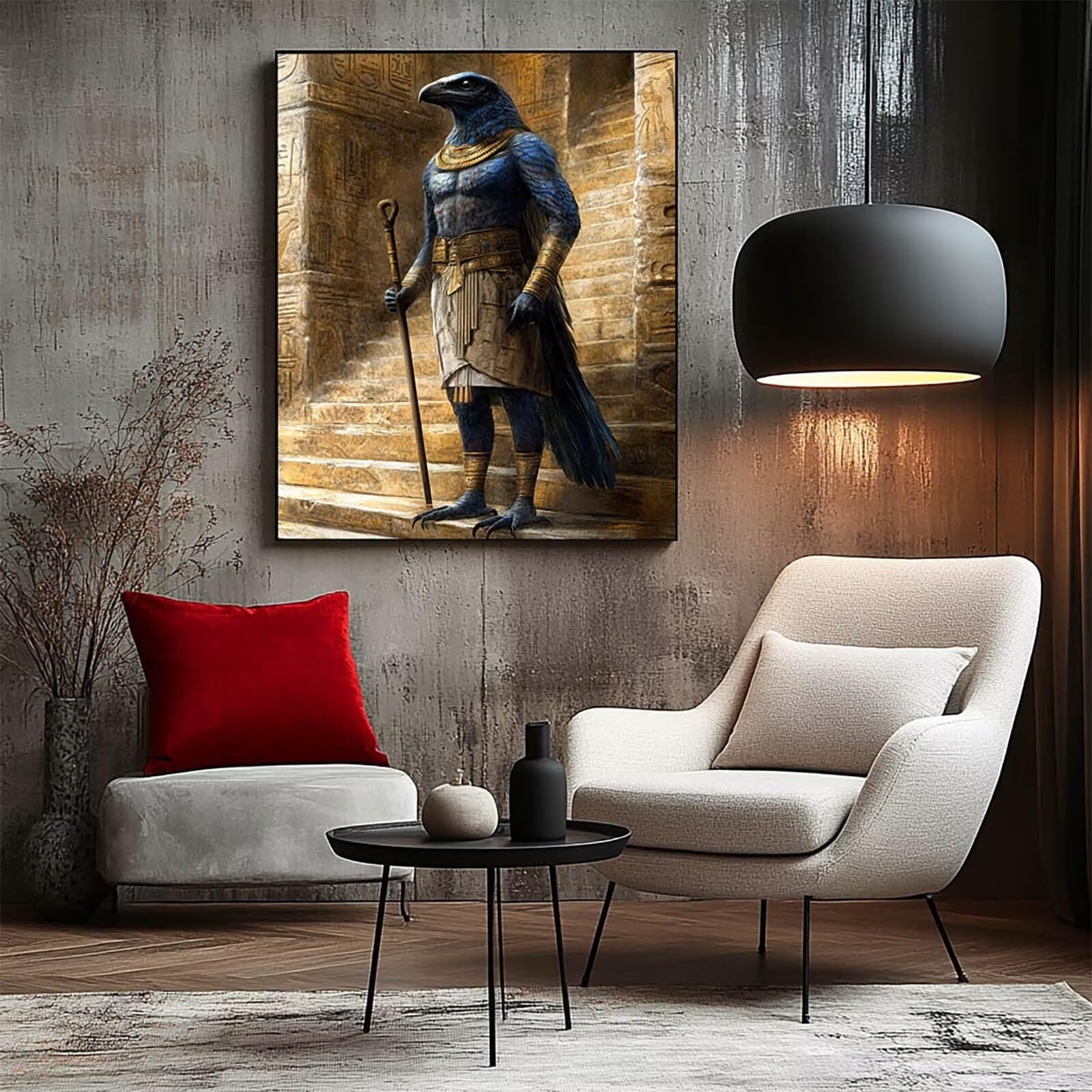 Malowanie po numerach dla dorosłych Egipt DIY obrazy dekoracja salonu nowoczesne fantazyjne obrazy do malowania według numerów dzieci 70 x 95 cm, zestaw do majsterkowania dla dorosłych na prezent