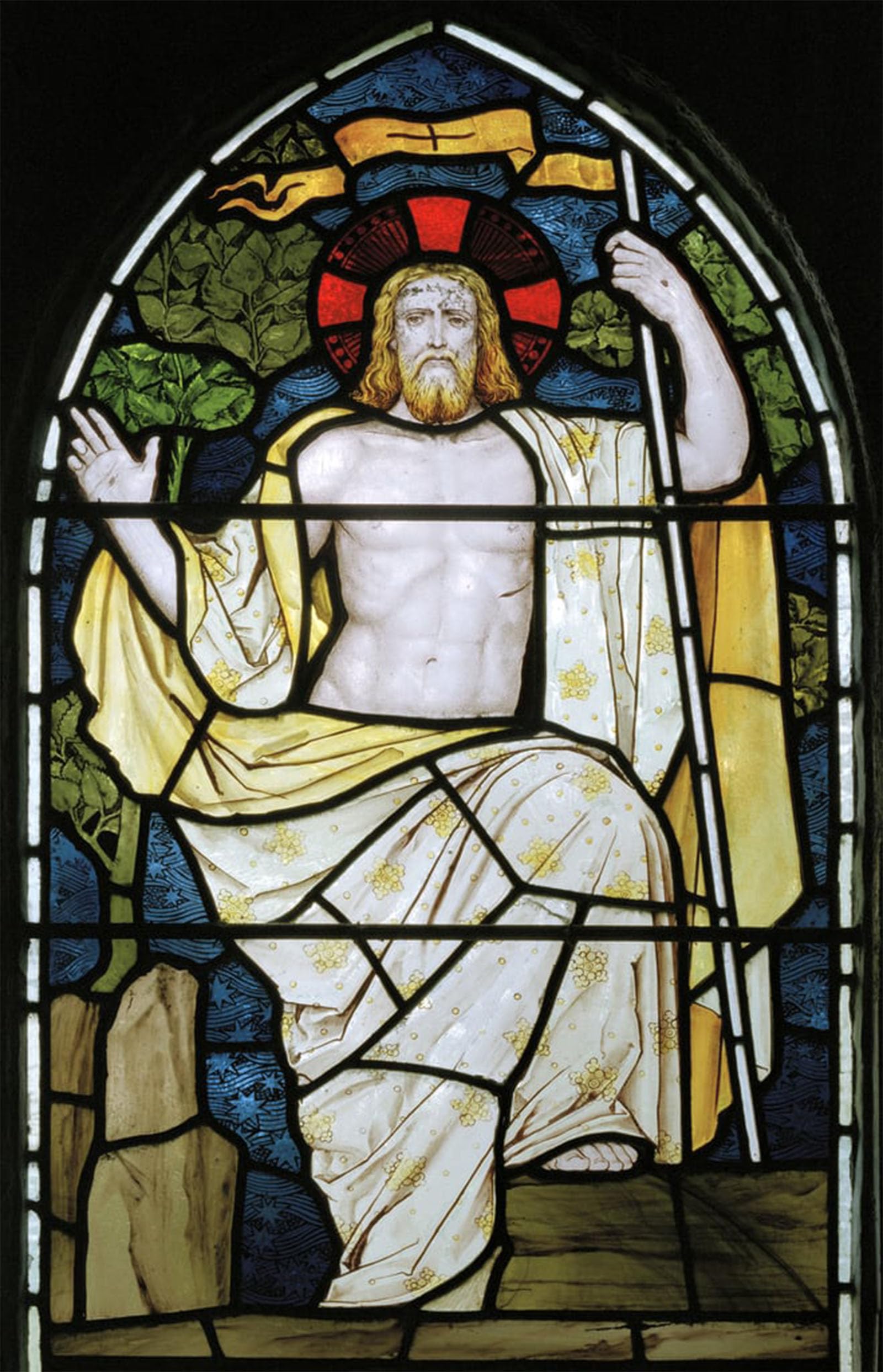 POSTERIIk Famous Animal Posters Vintage Picture the Risen Christ by Henry Holiday Modern Wall Decor for Home Decor 60x90cm