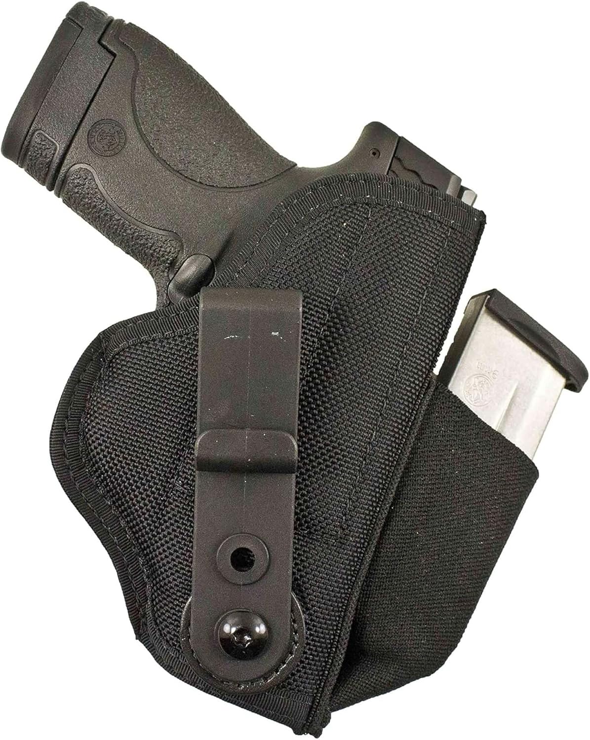 DeSantis Tuck-This II IWB Holster - Fits Glock 26/27, Taurus PT111/140 G2, S&W M&P Compact 9/40, S&W Shield 9/40/45, SIG P239, Ruger SR9/40 Compact, Walther PPS/PK380/CCP, SA XDS 3.3" - Ambidextrous