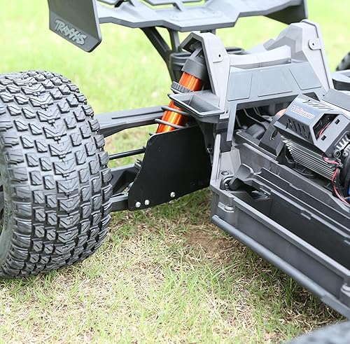 Miniatura 6 de Levigo Guardabarros trasero delantero RC compatible con Traxxas 16 XRT 15 X-MAXX RC brazo oscilante delantero trasero placa de protección de la