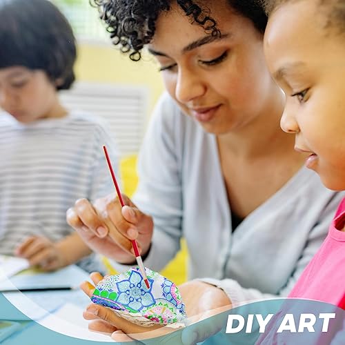 Miniatura 3 de 16 conchas de ostras grandes de 4 a 5 pulgadas para manualidades, conchas marinas cóncavas naturales a graneldecoración del hogar, relleno de