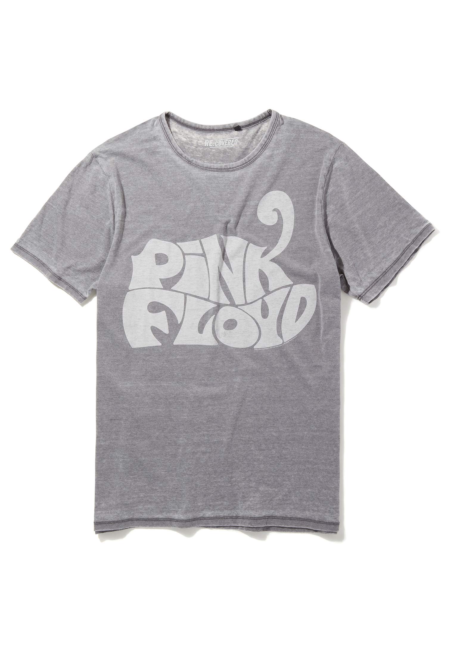 Pink Floyd Animals 1972 Logo Mid Grey T-Shirt