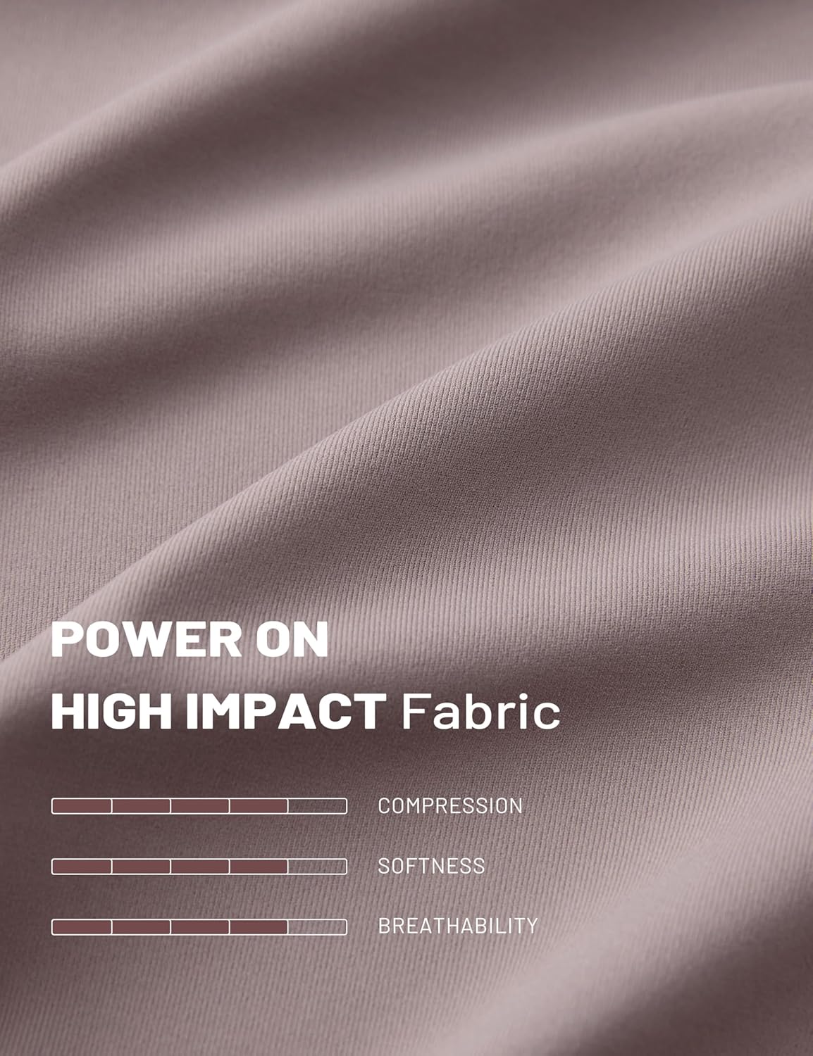 SYROKAN Power On High Impact Zip Front Sports Bras for Women No Underwire Racerback Soft Padded - Image 5