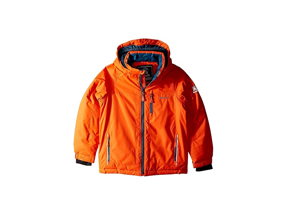 

Kamik Kids Rusty Solid Jacket (Toddler/Little Kids/Big Kids) (Orange) Boy's Coat