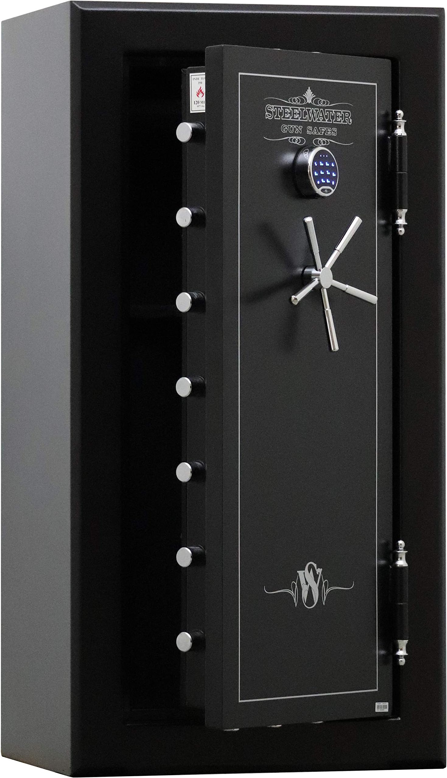 STEELWATER GUN SAFES New and Improved E.M.P Proof Steelwater Extreme Duty 22 Long Gun Fire Protection for 120 Minutes AMHD593024-EMP.
