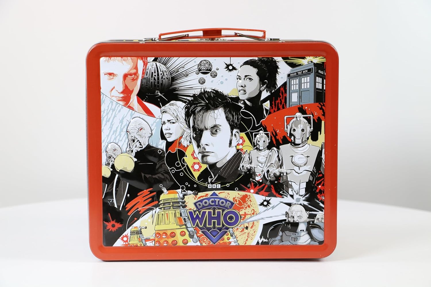 Dr. Who: The Tenth Doctor Tin Titans Previews Exclusive Lunchbox with Beverage Container - Image 11