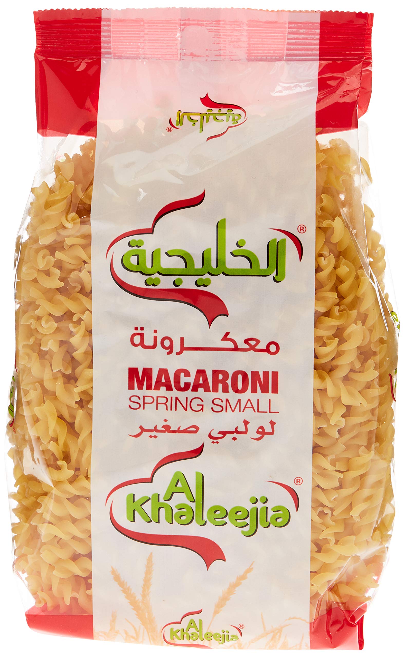 Al Khaleejia spring small macaroni, 400 gm