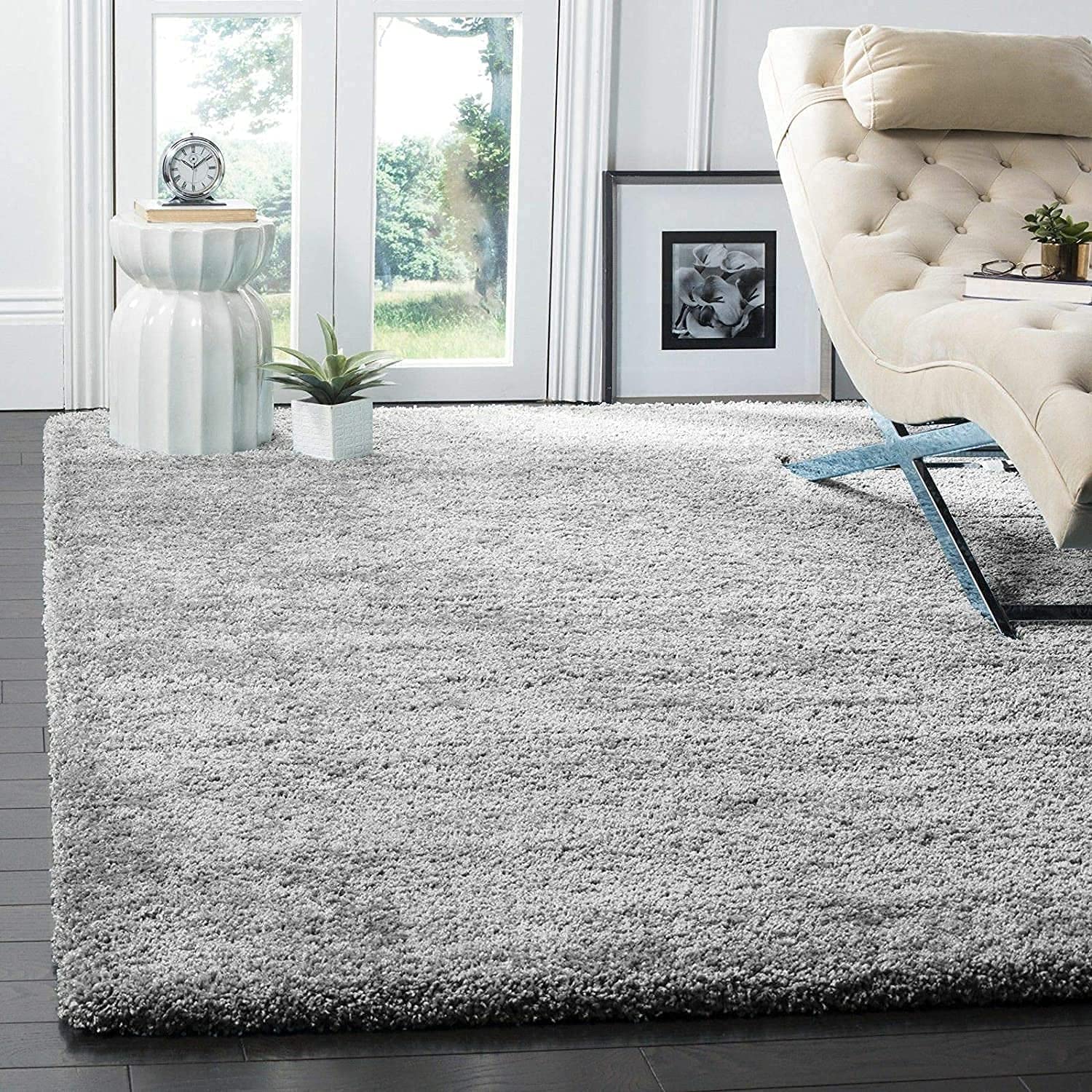 Ivory Shaggy Carpet - Soft & Luxurious Rug -11 Ivory Shaggy Carpet - Soft & Luxurious Rug -11