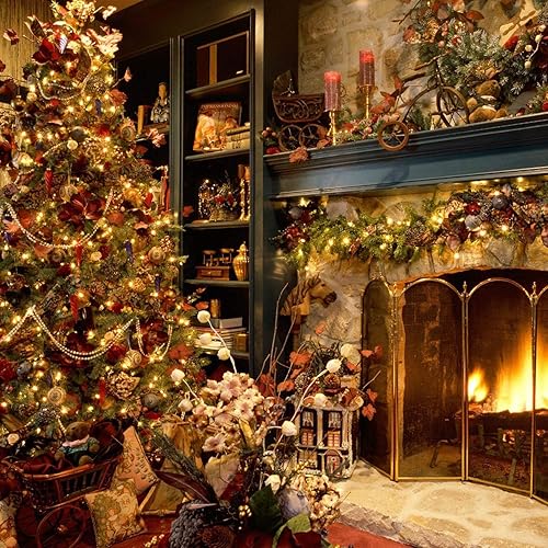 Miniatura 65 de Tira de luces transparentes de Navidad, 100 unidades, 25 pies, mini luces LED para interiores, tira de árbol de Navidad, cumpleaños, boda, fiesta