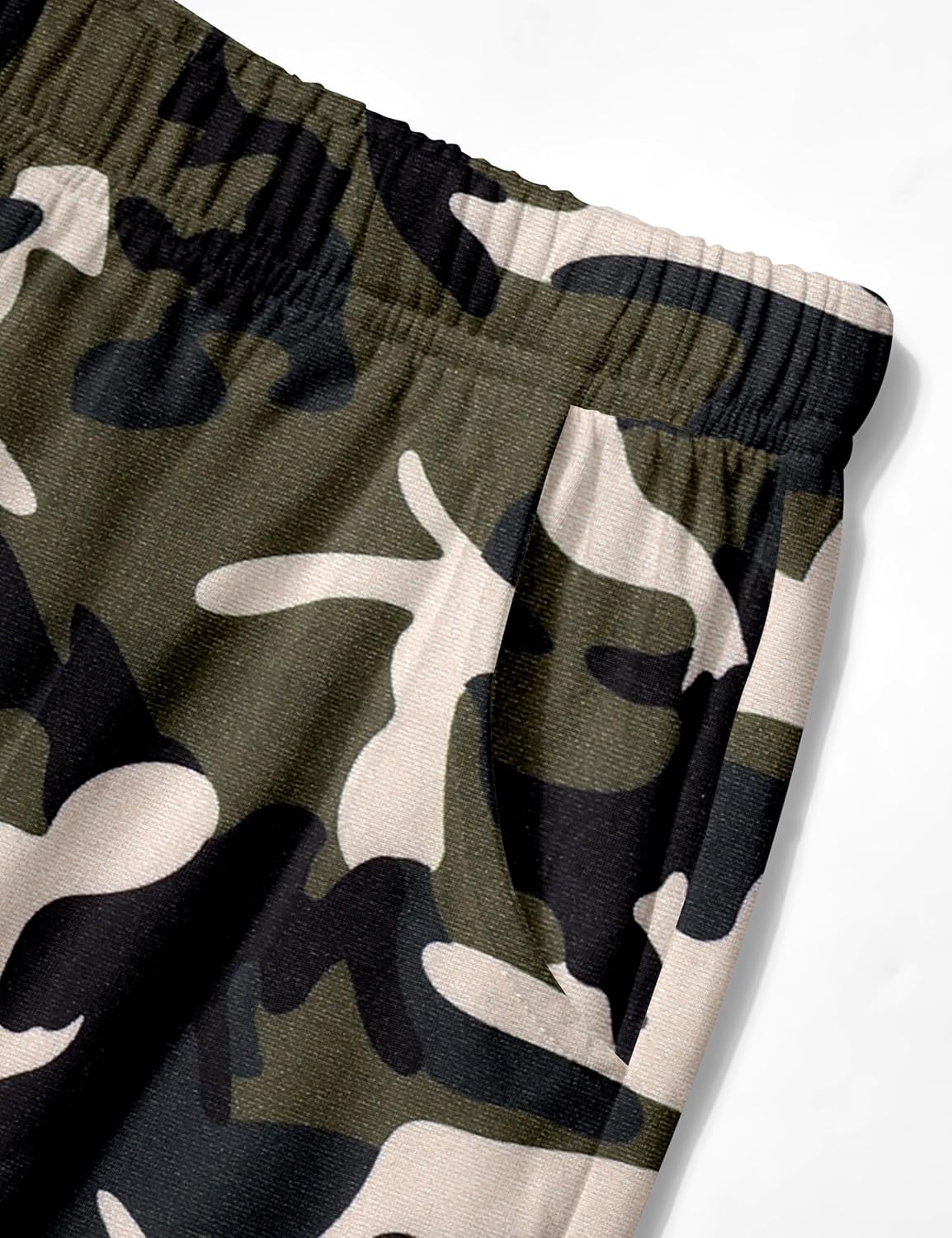 CRISONE Girl Outfits Long Sleeve Printed Crop Tops + Camouflage Pants 2pcs Fall Winter Clothes Set - Image 5