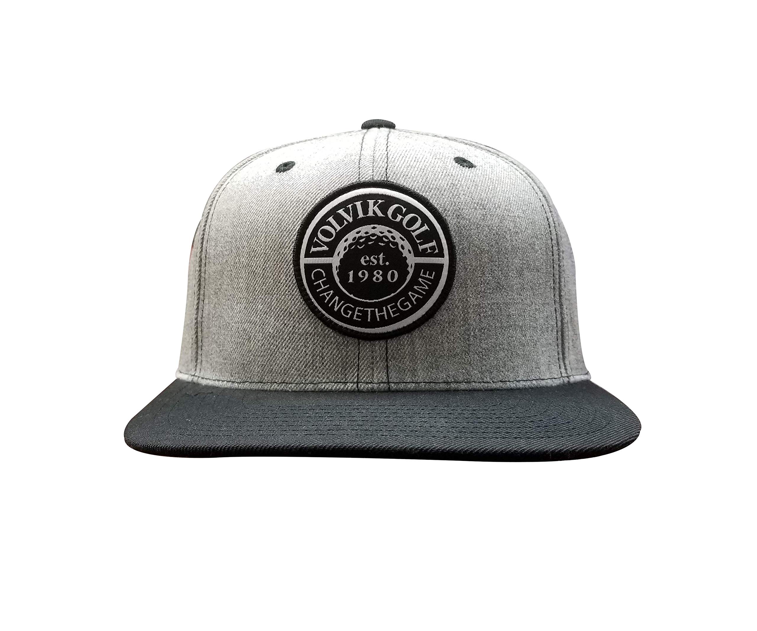 Volvik Headwear: Snapback Grey/Black