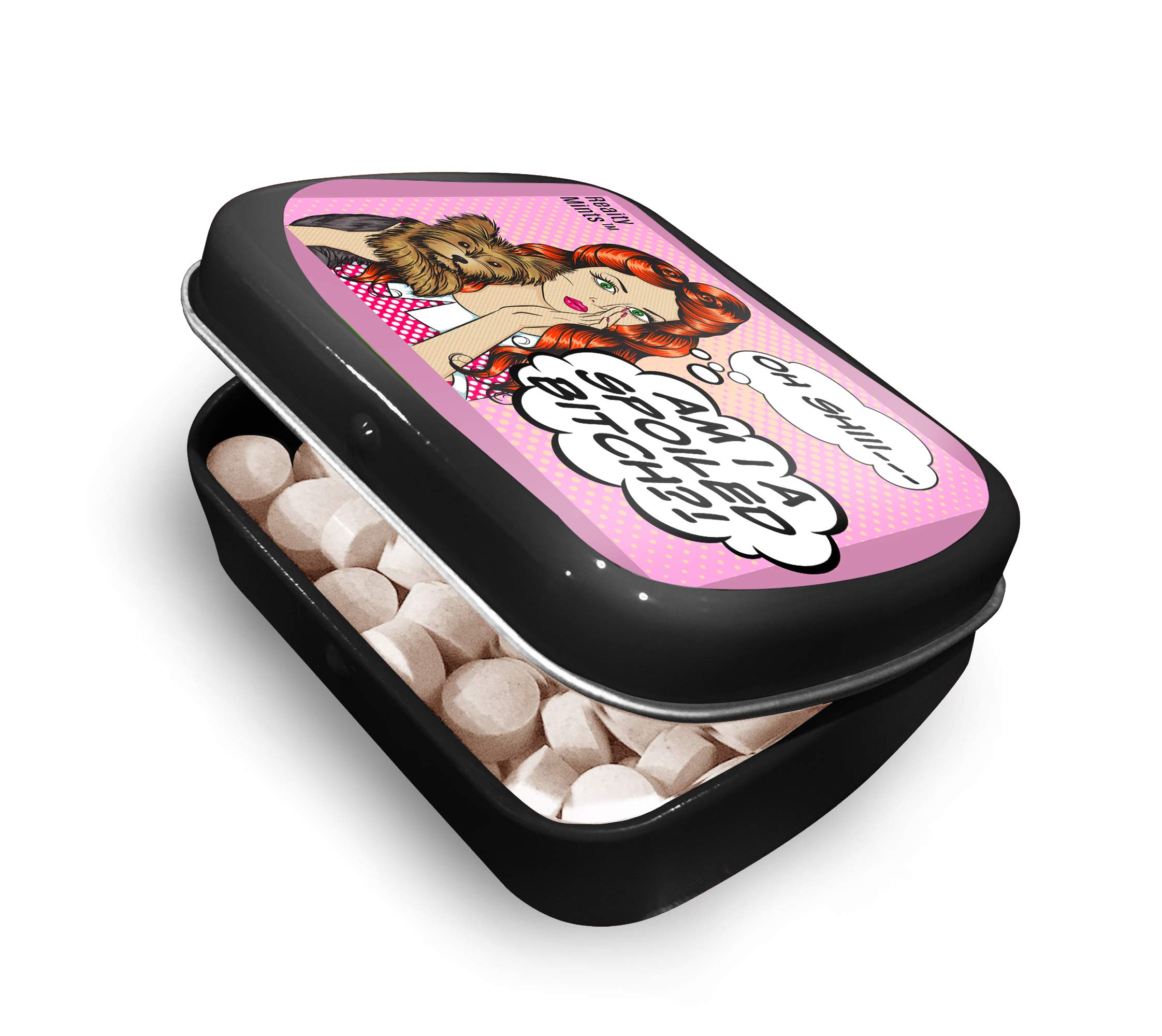 Amazon.com: Am I A Spoiled Btch Mints - Cute Vintage-Style Mint