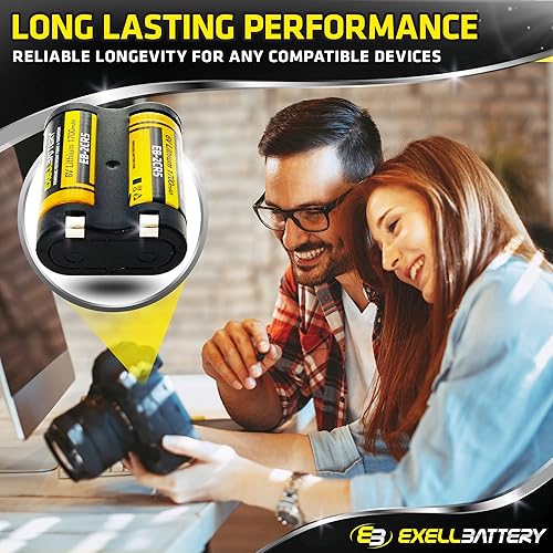 Miniatura 6 de Exell Battery 2CR5 245 6V Foto Litio Celda Reemplaza 2CR5 DL245 EL2CR5 2CR5M