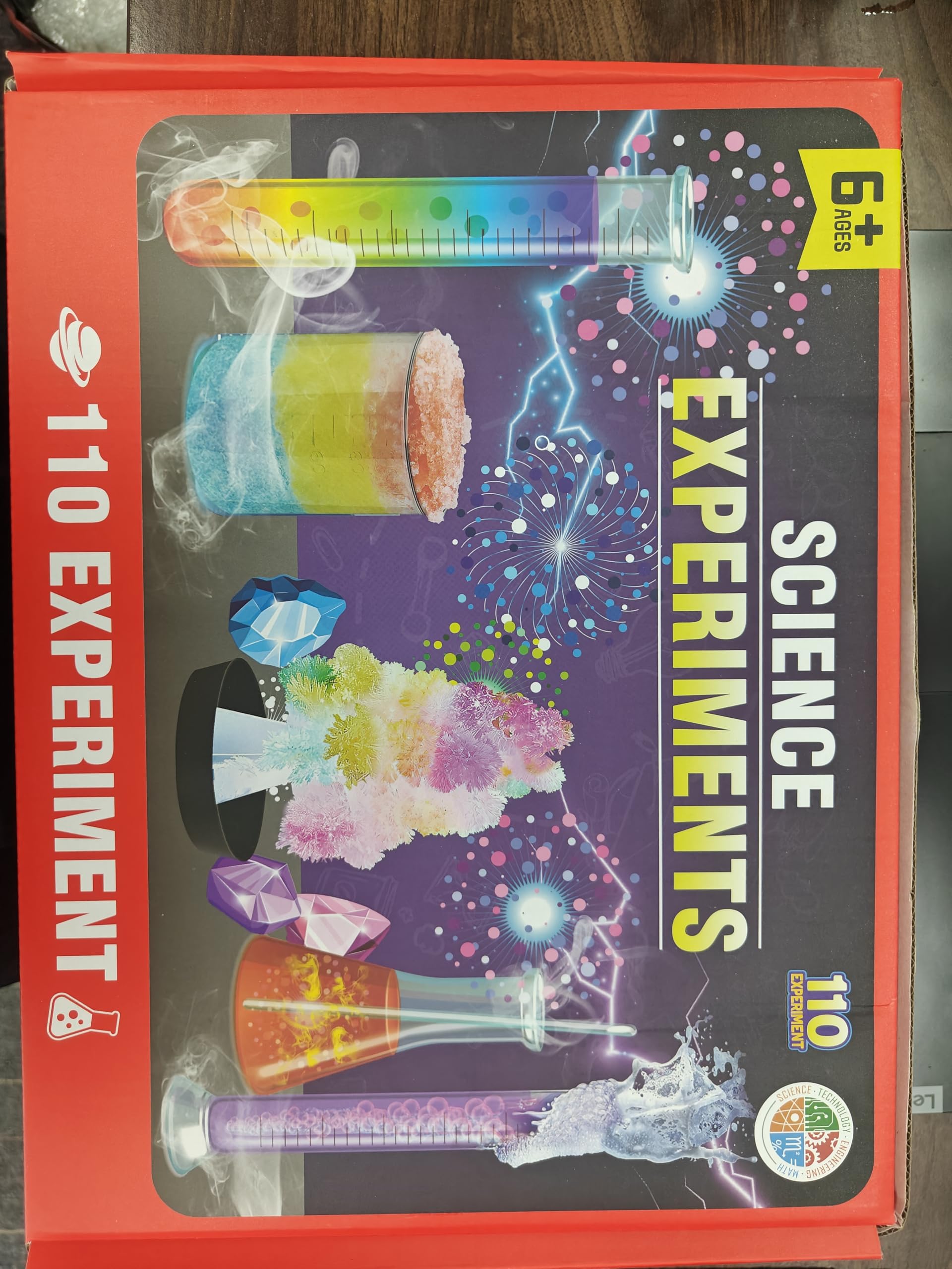Kit de ciencia 110 para niños de 4-5-6-7-8 años | Regalo de cumpleaños