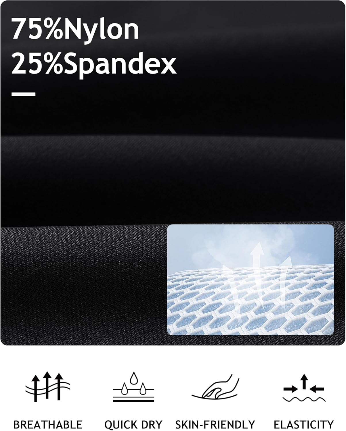 MoFiz Womens Yoga Capris Pants High Waist Lightweight Athletic Exercise Casual Wide Leg Yoga Pants with Pockets - Image 5